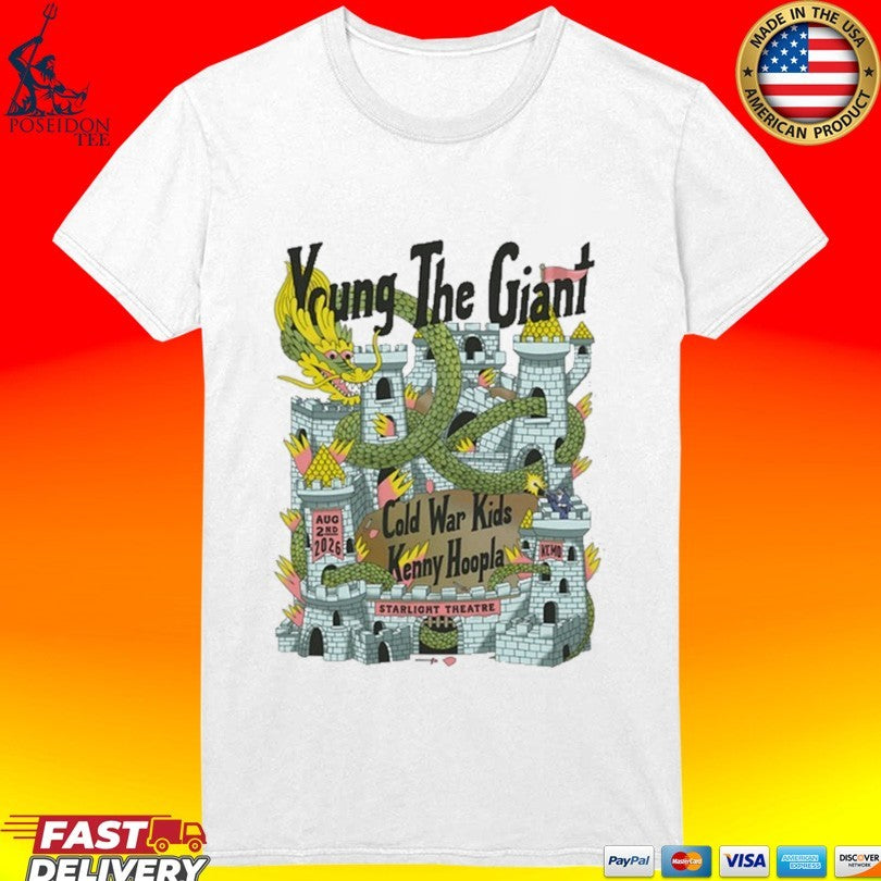 Young The Giant Cold War Kids Kenny Hoopla Hoopla Aug 2 2026 Starlight Theatre In Kansas City Mo