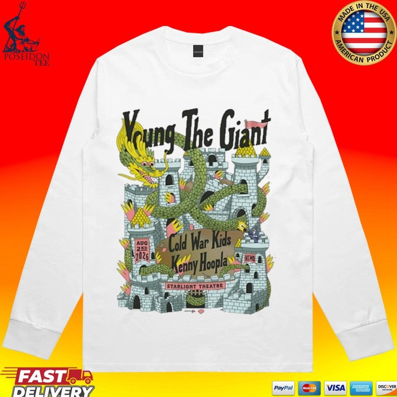 Young The Giant Cold War Kids Kenny Hoopla Hoopla Aug 2 2026 Starlight Theatre In Kansas City Mo