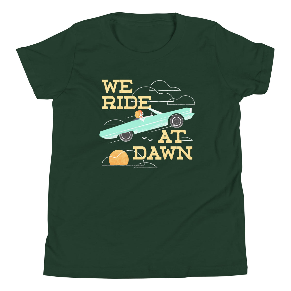We Ride At Dawn Kid's Youth Tee