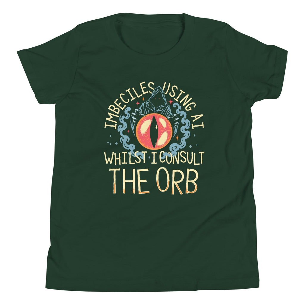 Imbeciles Using AI Whilst I Consult The Orb Kid's Youth Tee
