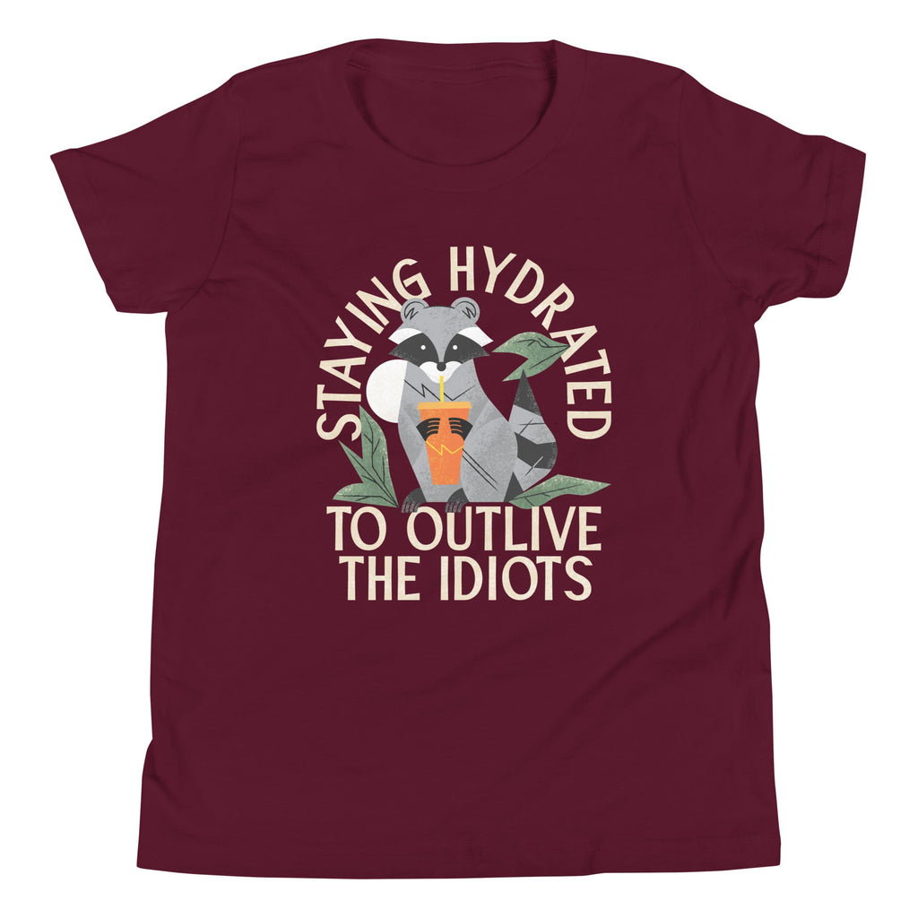 Staying Hydrated To Outlive The Idiots Kid's Youth Tee