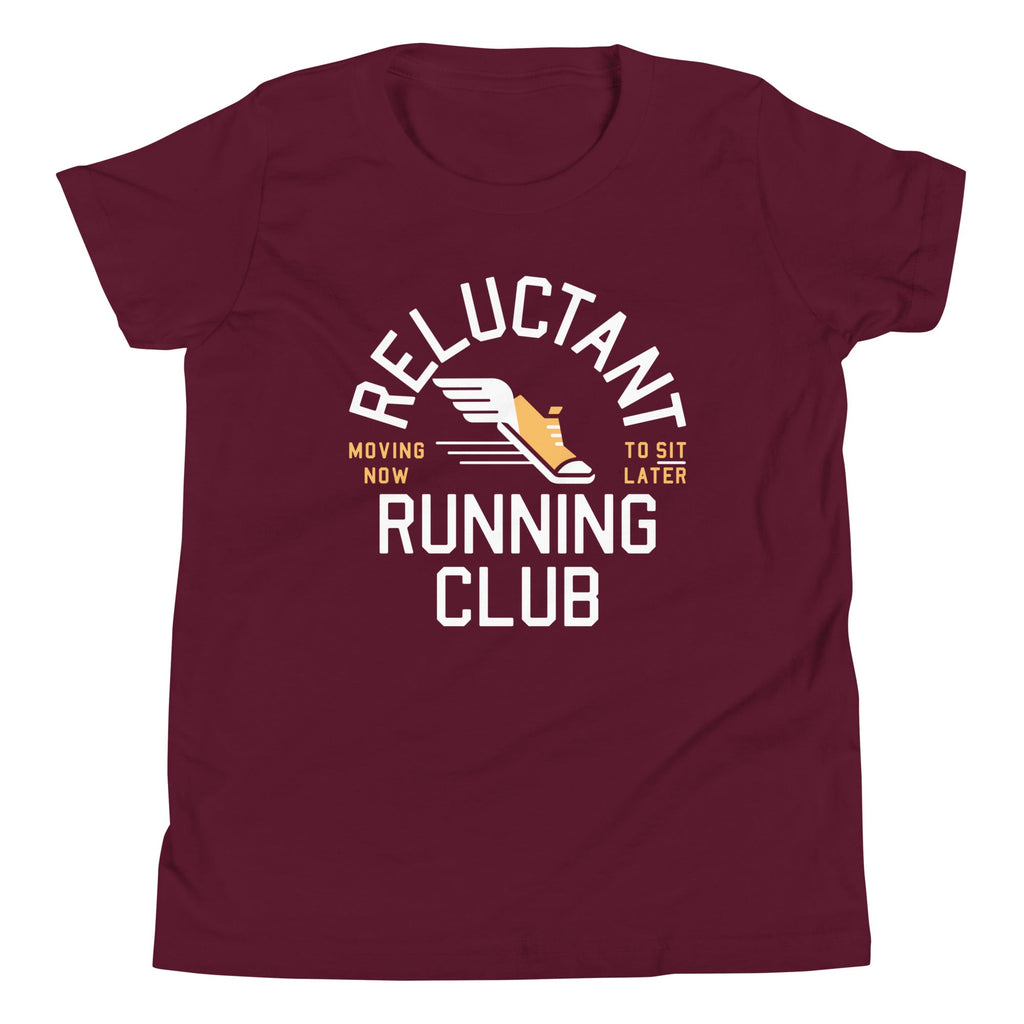 Reluctant Running Club Kid's Youth Tee
