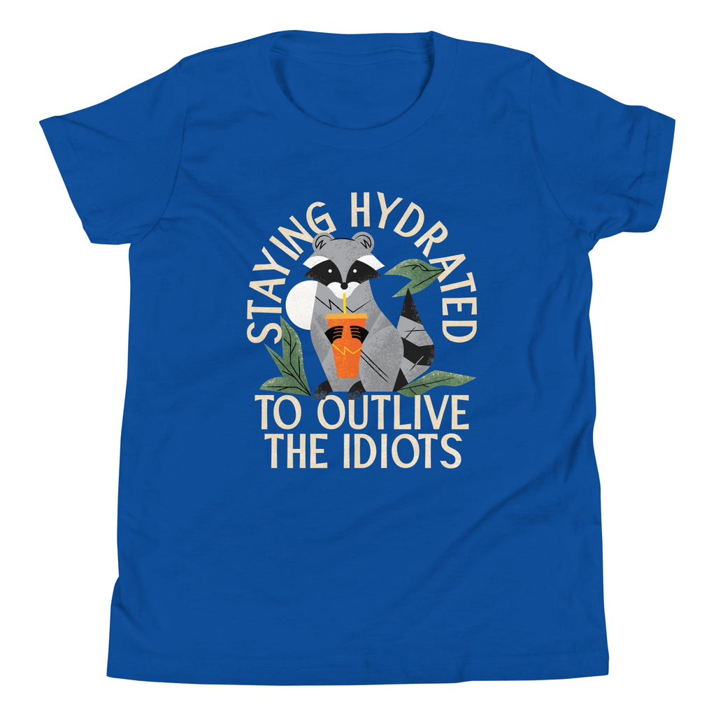 Staying Hydrated To Outlive The Idiots Kid's Youth Tee
